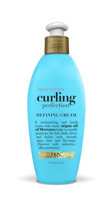 Achieve soft, bouncy curls with the help of our argan oil-infused curl cream